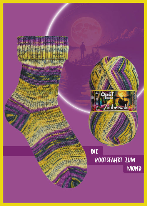 Opal Zauberwald Sock Yarn - 4Ply-Yarn-Wentworth Distributors-11440-Wild & Woolly Yarns