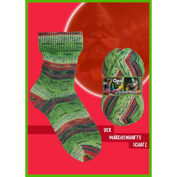 Opal Zauberwald Sock Yarn - 4Ply-Yarn-Wentworth Distributors-11443-Wild & Woolly Yarns
