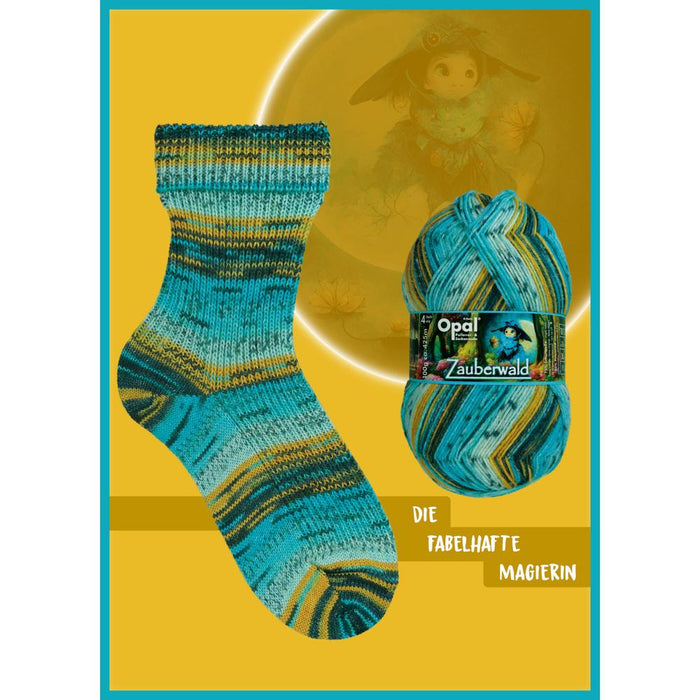 Opal Zauberwald Sock Yarn - 4Ply-Yarn-Wentworth Distributors-11445-Wild & Woolly Yarns
