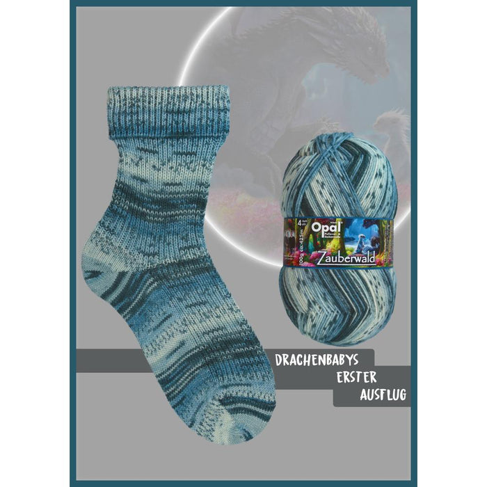 Opal Zauberwald Sock Yarn - 4Ply-Yarn-Wentworth Distributors-11446-Wild & Woolly Yarns