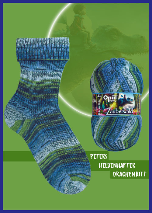 Opal Zauberwald Sock Yarn - 4Ply-Yarn-Wentworth Distributors-11440-Wild & Woolly Yarns