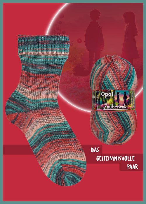 Opal Zauberwald Sock Yarn - 4Ply-Yarn-Wentworth Distributors-11440-Wild & Woolly Yarns