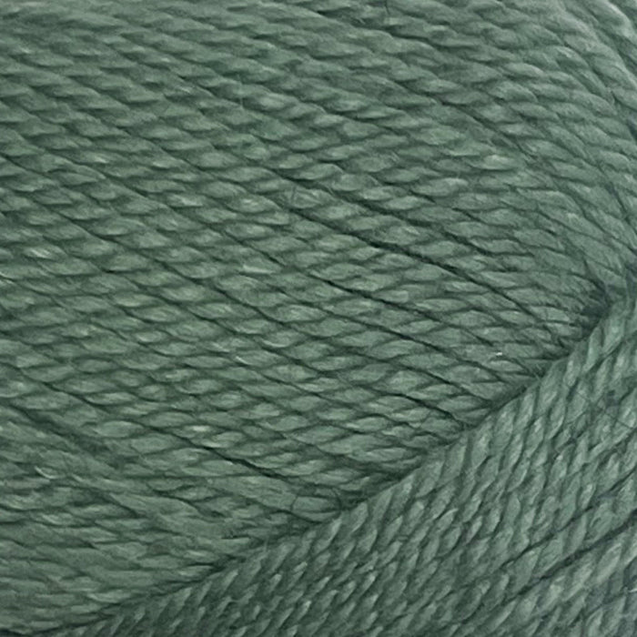 Cabled Beanie Knit Kit yarn, Naturally New Zealand Possum Fusion, in green, luxurious DK weight.