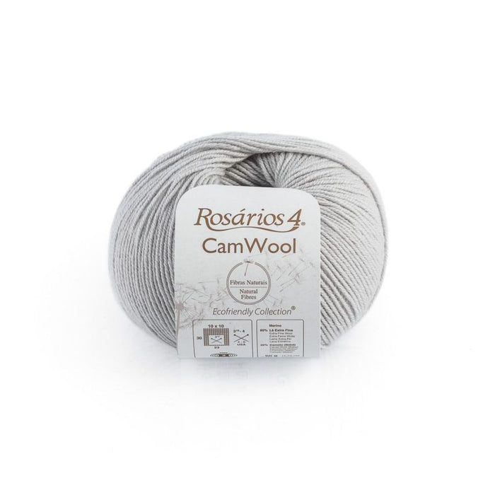 Rosarios4 CamWool - 5Ply-Yarn-Wentworth Distributors-Cream (01)-Wild & Woolly Yarns