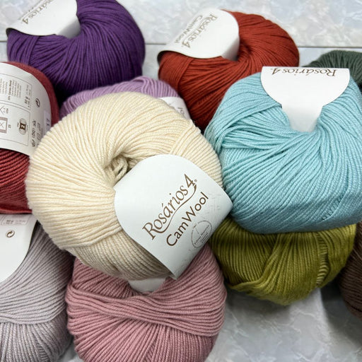 Rosarios4 CamWool - 5Ply-Yarn-Wild and Woolly Yarns