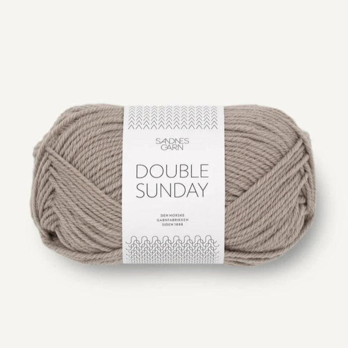 Sandnes Garn Double Sunday - 8ply-Yarn-Sandnes Garn-White (1001)-Wild & Woolly Yarns