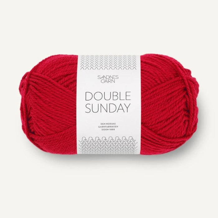 Sandnes Garn Double Sunday - 8ply-Yarn-Sandnes Garn-White (1001)-Wild & Woolly Yarns