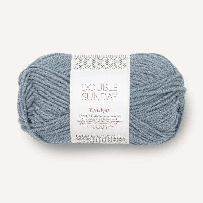 Sandnes Garn Double Sunday - 8ply-Yarn-Sandnes Garn-White (1001)-Wild & Woolly Yarns