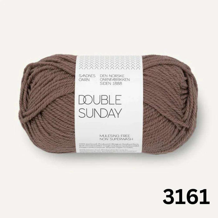 Sille Slipover Knit Kit-Needlecraft Kits-Wild & Woolly Yarns-XSmall-Acorn (3161)-Wild & Woolly Yarns