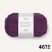 Sandnes Garn Double Sunday 8ply DK Merino Yarn 50g-Yarn-The Ribbon Rose-Blackberry Juice (4672)-Wild & Woolly Yarns