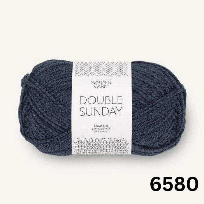 Sille Slipover Knit Kit-Needlecraft Kits-Wild & Woolly Yarns-XSmall-Blue Night (6580)-Wild & Woolly Yarns