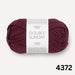Sille Slipover Knit Kit-Needlecraft Kits-Wild & Woolly Yarns-XSmall-Deep Burgundy (4372)-Wild & Woolly Yarns