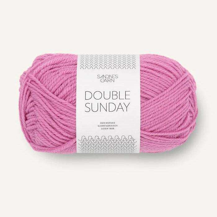 Sandnes Garn Double Sunday - 8ply-Yarn-Sandnes Garn-Shocking Pink (4626)-Wild & Woolly Yarns