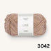 Sandnes Garn Line 8ply Cotton Linen Yarn-Yarn-Sandnes Garn-Cafe au Lait (3042)-Wild & Woolly Yarns