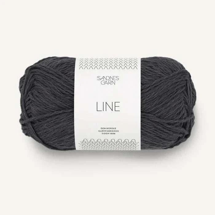 Sandnes Garn Line - 8ply-Yarn-Sandnes Garn-Slate (6080)-Wild & Woolly Yarns