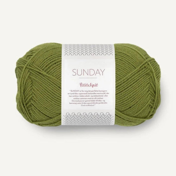 Sandnes Garn Sunday - 4ply-Yarn-Sandnes Garn-Whipped Cream (1012)-Wild & Woolly Yarns