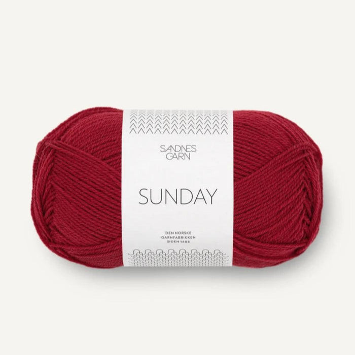 Sandnes Garn Sunday - 4ply-Yarn-Sandnes Garn-Whipped Cream (1012)-Wild & Woolly Yarns