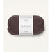 Sandnes Garn Sunday - 4ply-Yarn-The Ribbon Rose-Dark Chocolate (3880) *NEW*-Wild & Woolly Yarns