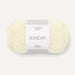 Sunday Tee Knit Kit-Needlecraft Kits-Wild & Woolly Yarns-XXS / XS / S-Lemon Icing (2009)-Wild & Woolly Yarns