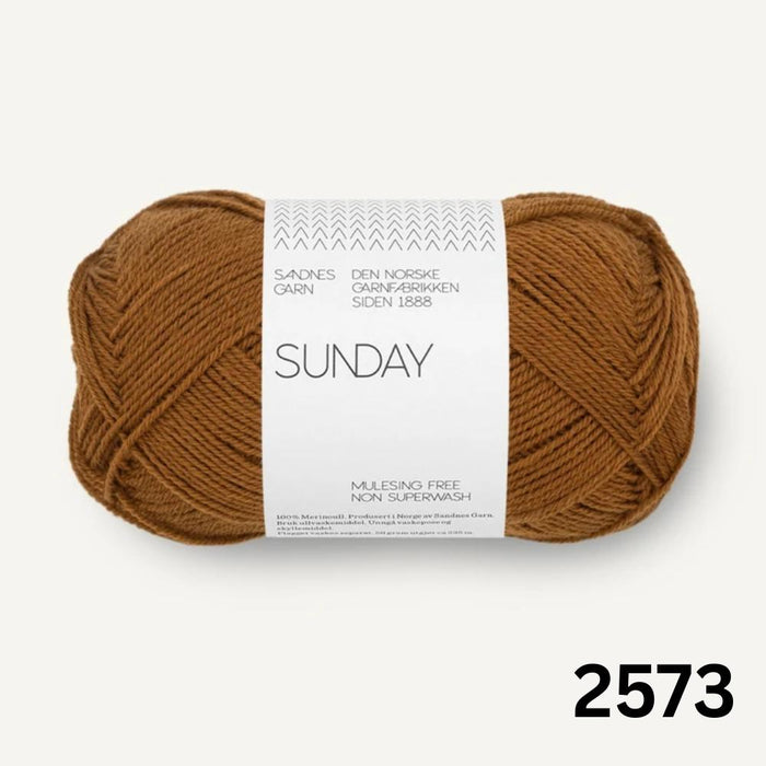 Sandnes Garn Sunday - 4ply-Yarn-The Ribbon Rose-Monk's Robe (2573) *NEW*-Wild & Woolly Yarns