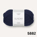 Sandnes Garn Sunday - 4ply-Yarn-The Ribbon Rose-Navy Blue (5882)-Wild & Woolly Yarns