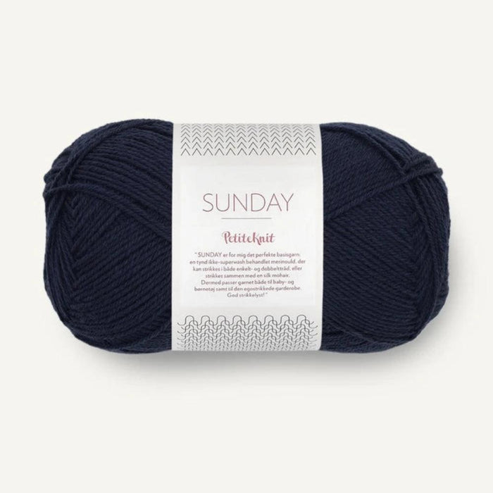 Sandnes Garn Sunday - 4ply-Yarn-Sandnes Garn-Night Sky (5591)-Wild & Woolly Yarns
