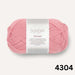 Sandnes Garn Sunday - 4ply-Yarn-The Ribbon Rose-Plastic Pink (4304)-Wild & Woolly Yarns