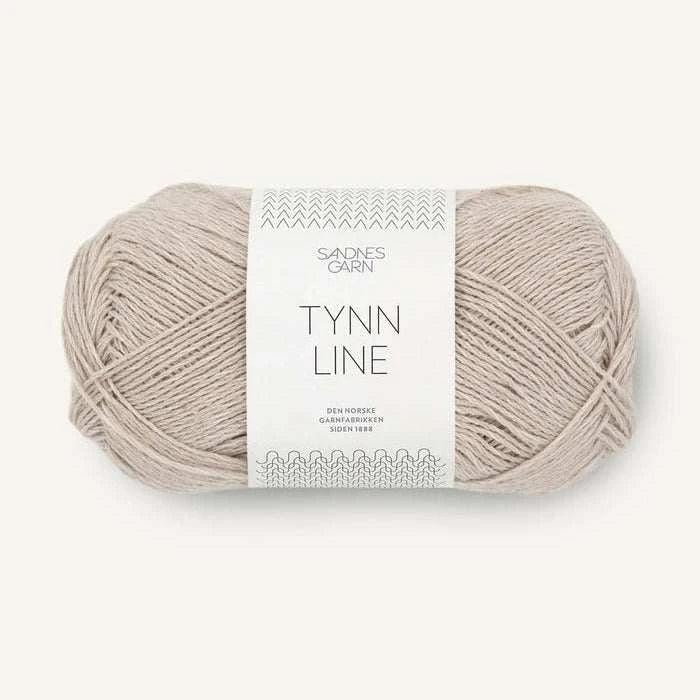Sandnes Garn Tynn Line - 4ply-Yarn-Sandnes Garn-White (1002)-Wild & Woolly Yarns