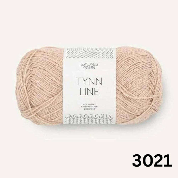 PetiteKnit Bea Top Knit Kit-Knitting Kit-Wild & Woolly Yarns-XXS/XS-Beige (3021)-Wild & Woolly Yarns