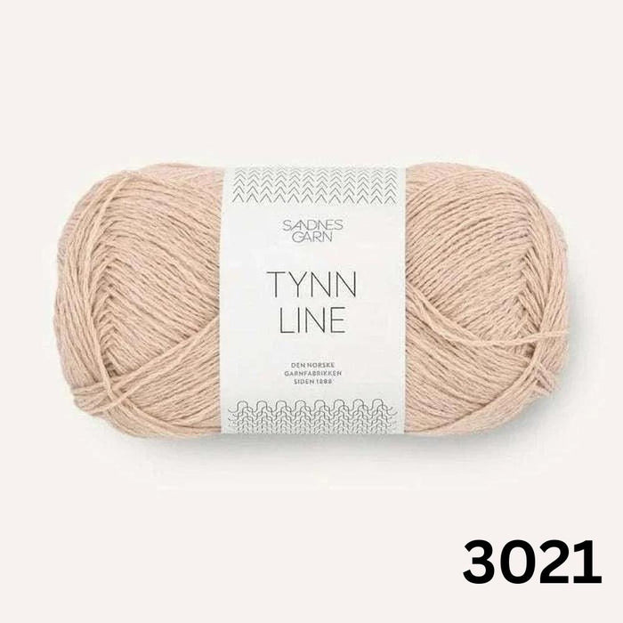 Sandnes Garn Tynn Line - 4ply-Yarn-Sandnes Garn-Beige (3021)-Wild & Woolly Yarns