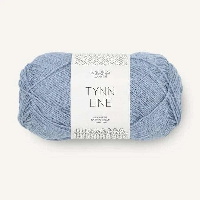 Sandnes Garn Tynn Line - 4ply-Yarn-Sandnes Garn-Blue Hydrangea (6032)-Wild & Woolly Yarns