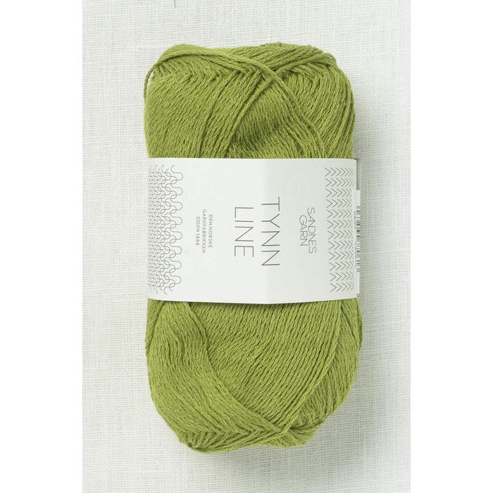 Sandnes Garn Tynn Line - 4ply-Yarn-The Ribbon Rose-Matcha (9564) *NEW*-Wild & Woolly Yarns