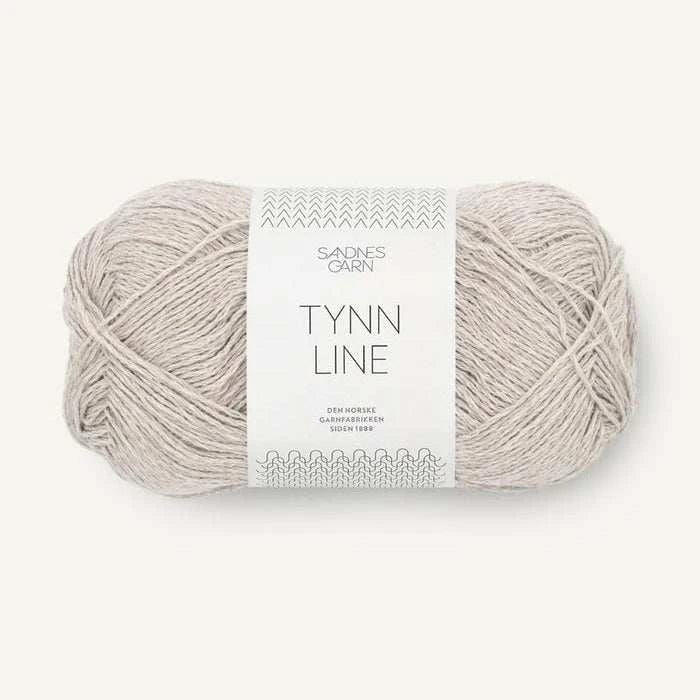 Sandnes Garn Tynn Line - 4ply-Yarn-Sandnes Garn-Pearl Grey (3820)-Wild & Woolly Yarns