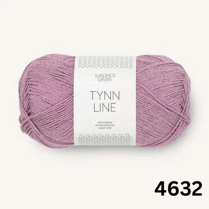 Sandnes Garn Tynn Line - 4ply-Yarn-Sandnes Garn-Pink Lavender (4632)-Wild & Woolly Yarns