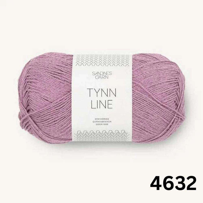 PetiteKnit Bea Top Knit Kit-Knitting Kit-Wild & Woolly Yarns-XXS/XS-Pink Lavender (4632)-Wild & Woolly Yarns