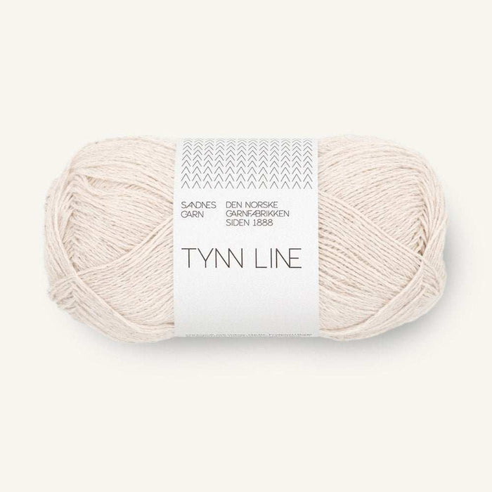 Sandnes Garn Tynn Line - 4ply-Yarn-The Ribbon Rose-Putty (1015) *NEW*-Wild & Woolly Yarns