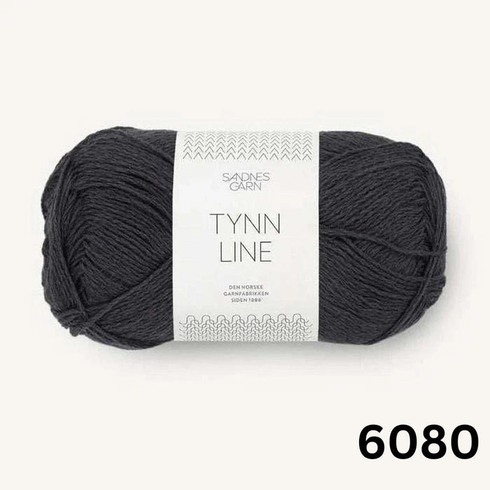 Sandnes Garn Tynn Line - 4ply-Yarn-Sandnes Garn-Slate (6080)-Wild & Woolly Yarns