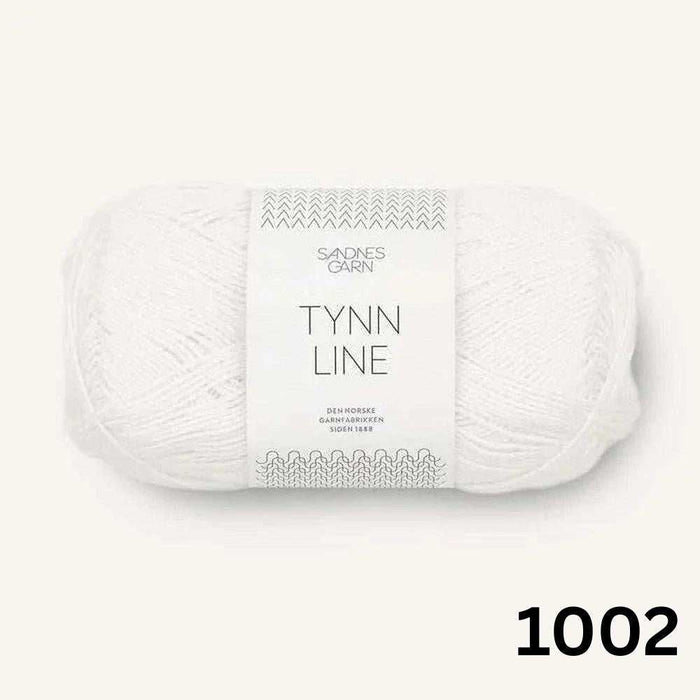 PetiteKnit Bea Top Knit Kit-Knitting Kit-Wild & Woolly Yarns-XXS/XS-White (1002)-Wild & Woolly Yarns