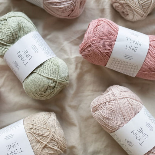 Sandnes Garn Tynn Line - 4ply-Yarn-Sandnes Garn-White (1002)-Wild & Woolly Yarns