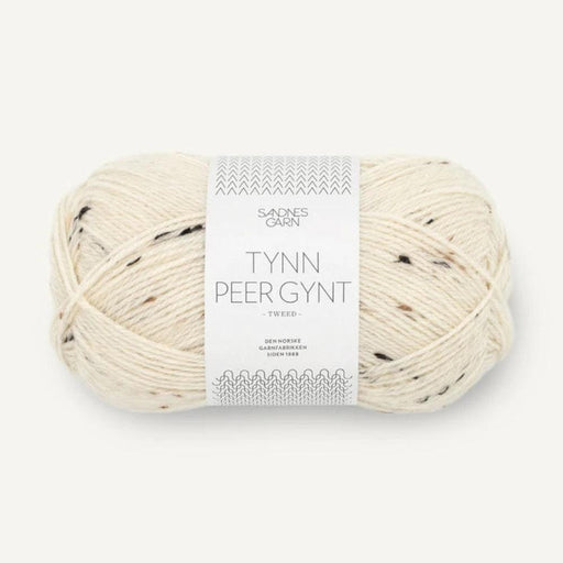 Sandnes Garn Tynn Peer Gynt - 4ply-Yarn-Sandnes Garn-Natural Tweed (2523)-Wild & Woolly Yarns
