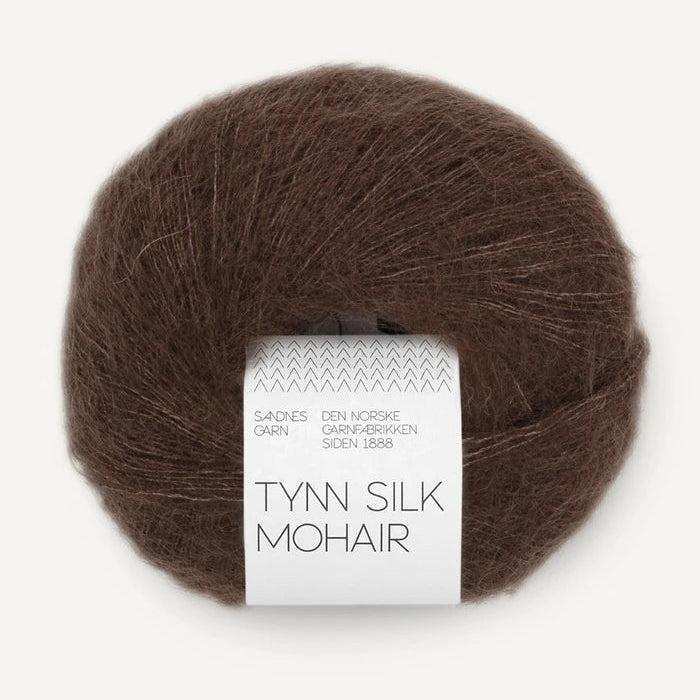 Sandnes Garn Tynn Silk Mohair - 2ply-Yarn-Sandnes Garn-Cacao Nibs (3091)-Wild & Woolly Yarns