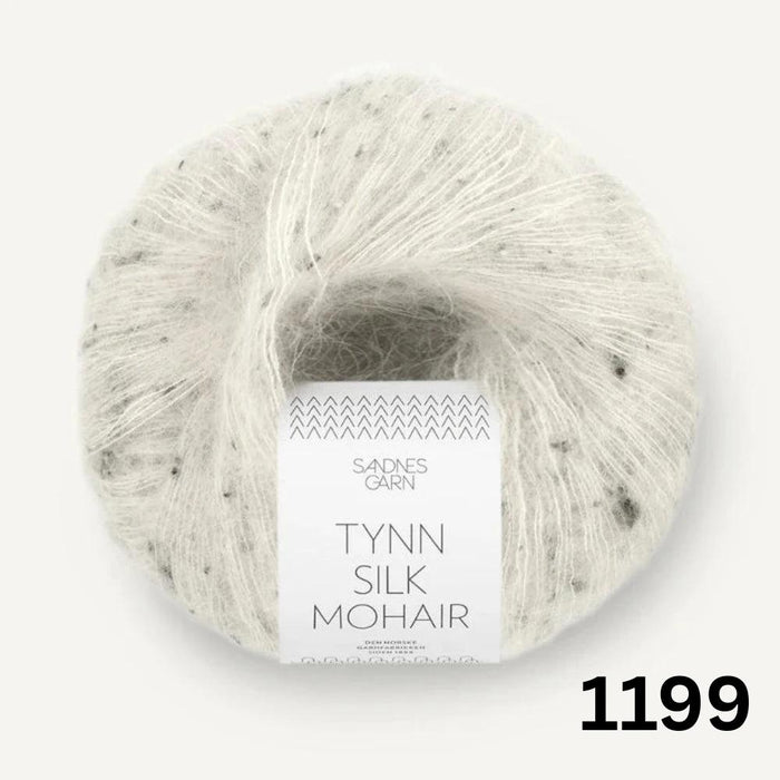 Sandnes Garn Tynn Silk Mohair - 2ply-Yarn-Sandnes Garn-Salt'n Pepper Tweed (1199)-Wild & Woolly Yarns