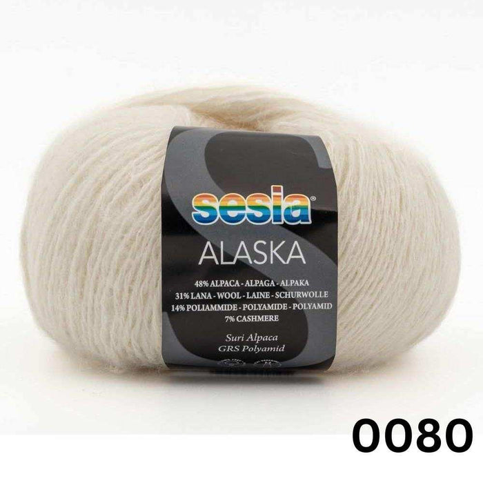 Sesia Alaska Alpaca, Wool, Cashmere - 8ply-Yarn-Wentworth Distributors-0080-Wild & Woolly Yarns