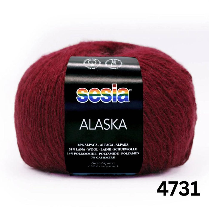 Sesia Alaska Alpaca, Wool, Cashmere - 8ply-Yarn-Wentworth Distributors-4731-Wild & Woolly Yarns
