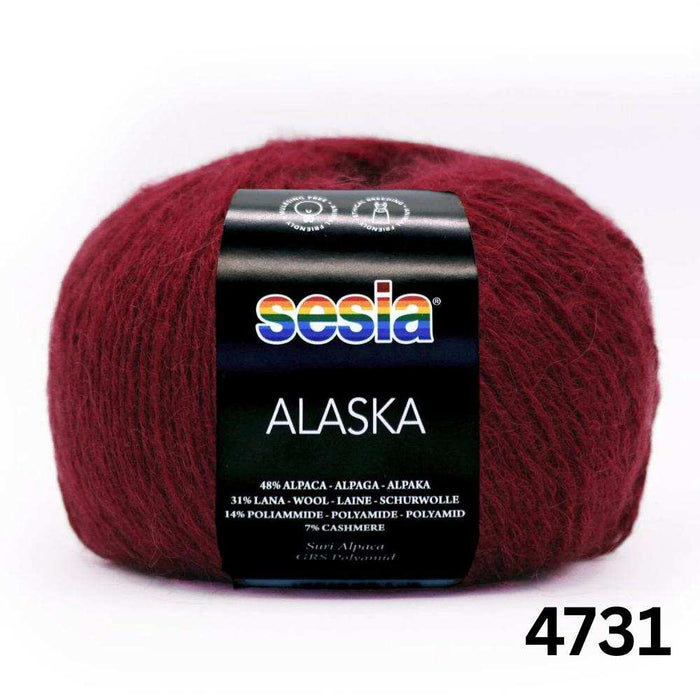 Sesia Alaska Alpaca, Wool, Cashmere - 8ply-Yarn-Wentworth Distributors-4731-Wild & Woolly Yarns