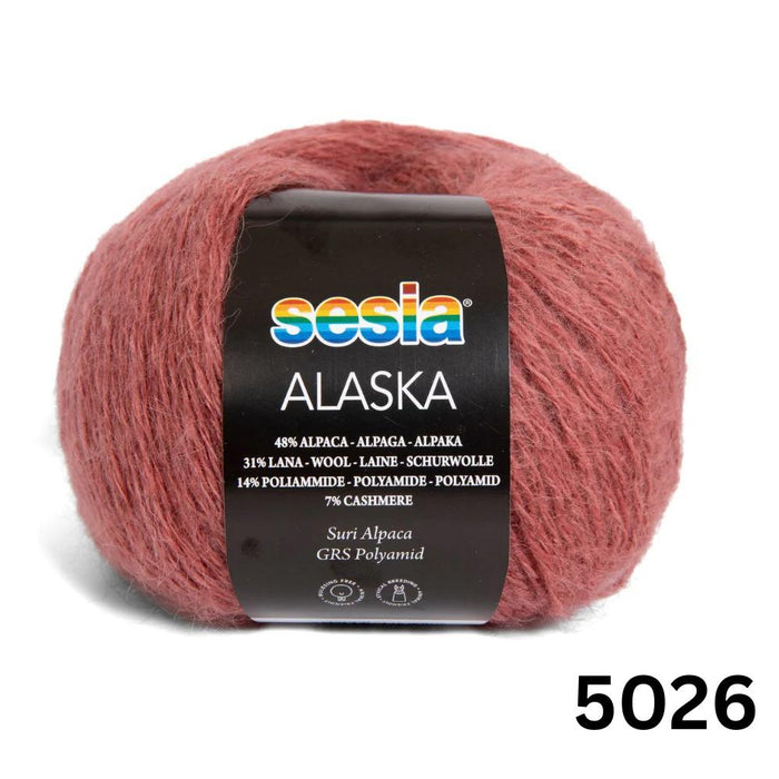 Sesia Alaska Alpaca, Wool, Cashmere - 8ply-Yarn-Wentworth Distributors-5026-Wild & Woolly Yarns