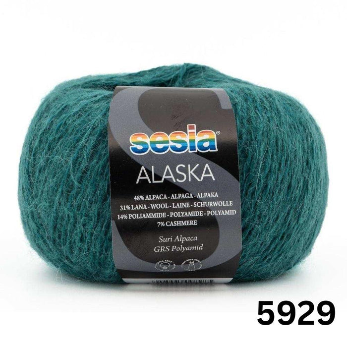 Sesia Alaska Alpaca, Wool, Cashmere - 8ply-Yarn-Wentworth Distributors-5929-Wild & Woolly Yarns