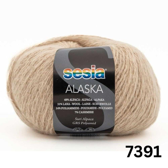 Sesia Alaska Alpaca, Wool, Cashmere - 8ply-Yarn-Wentworth Distributors-7391-Wild & Woolly Yarns