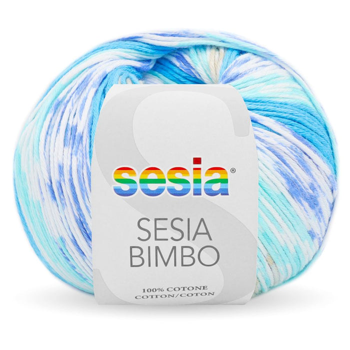 Sesia Bimbo Printed Cotton 4ply-Yarn-Wild and Woolly Yarns