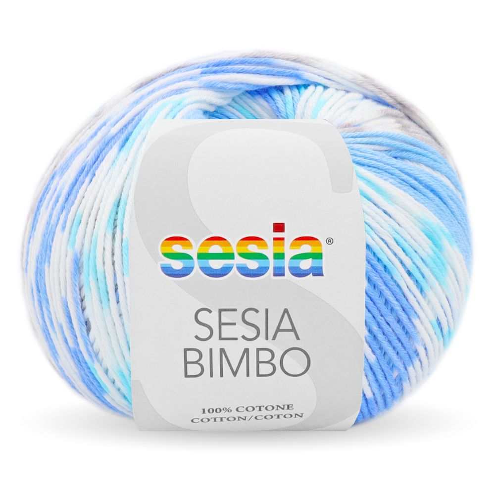 Sesia Bimbo Printed Cotton 4ply-Yarn-Wentworth Distributors-Snooze (0064)-Wild & Woolly Yarns